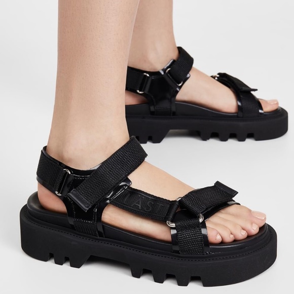 LAST Candy Sandals 38, Black - Picture 1 of 5